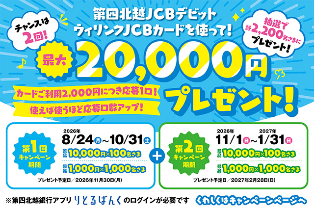 JCBキャンペーン