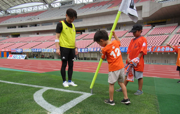 サッカー＜新潟会場＞の授業