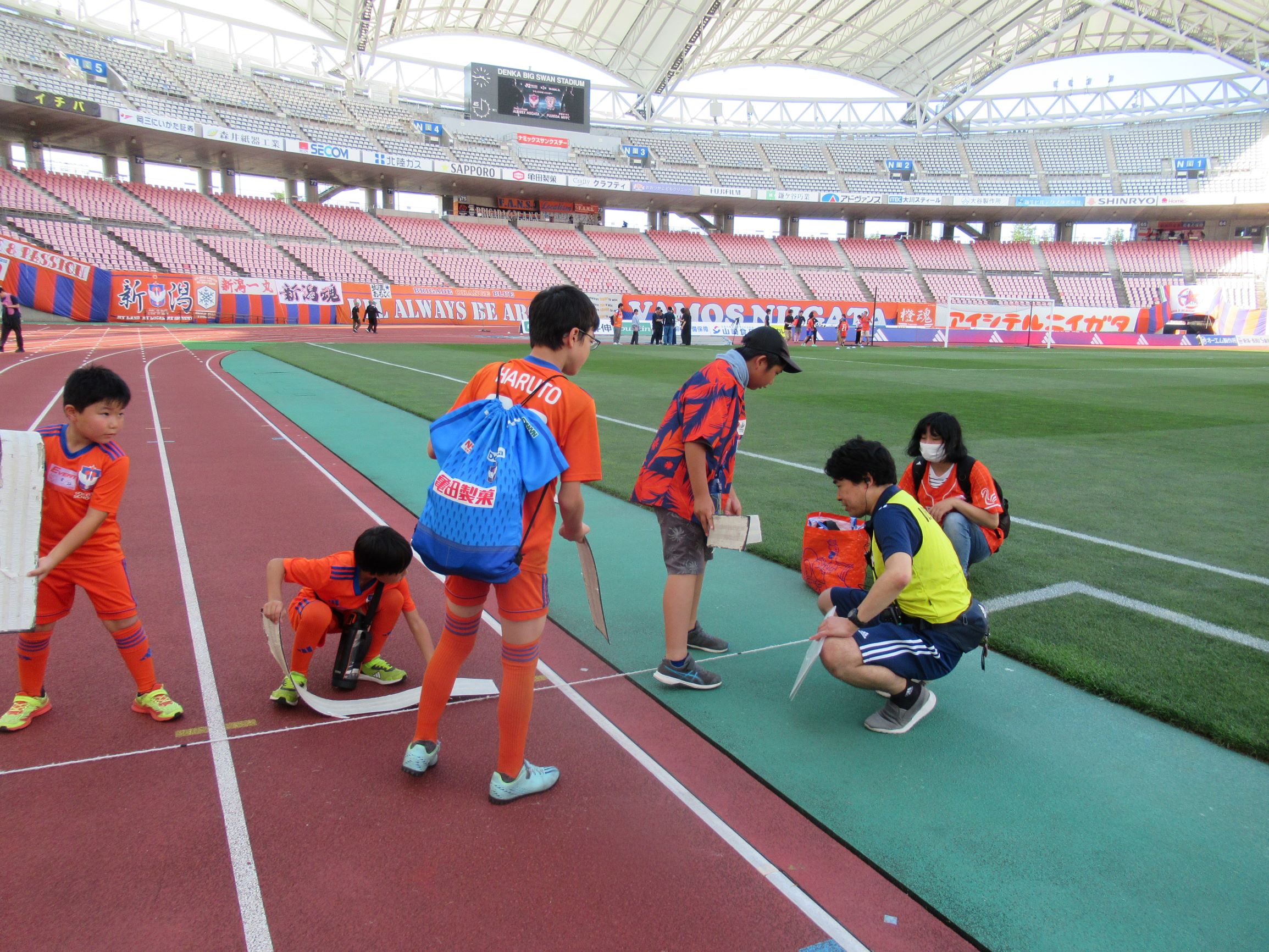 サッカーの授業